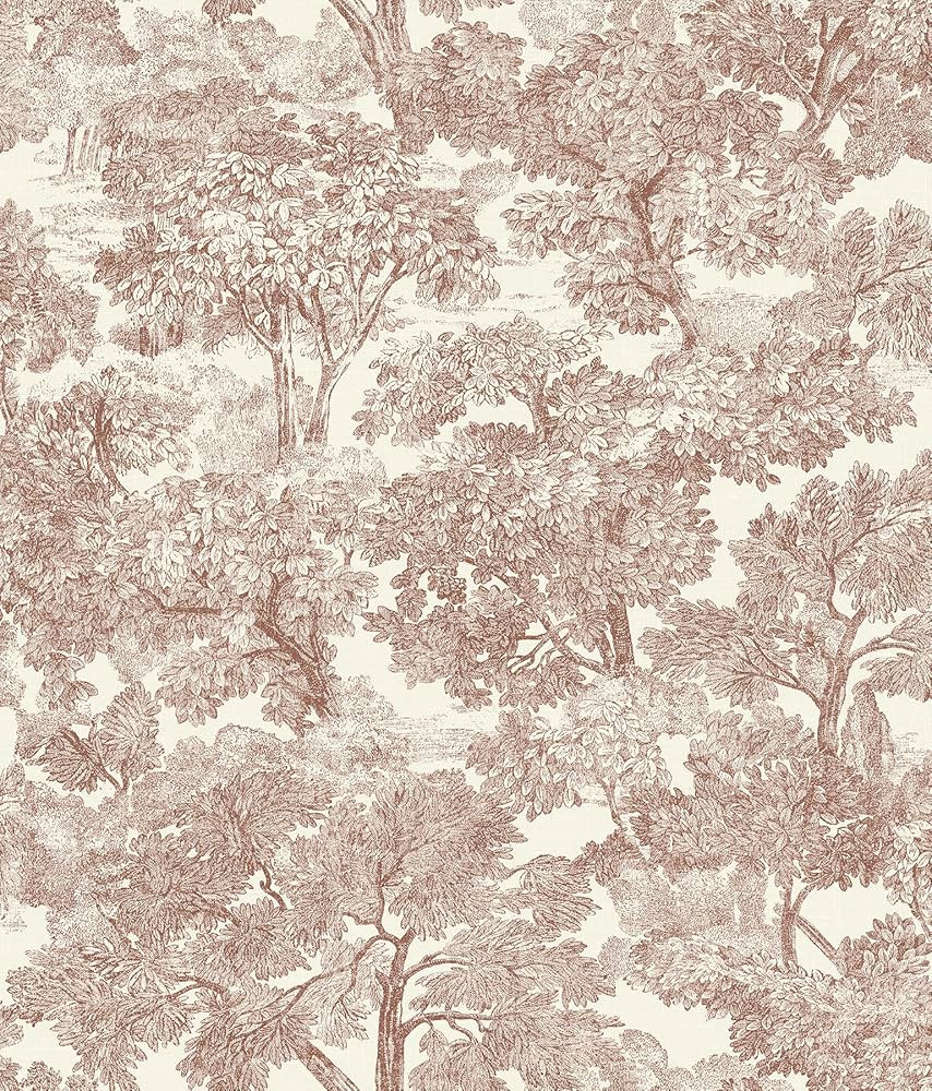Chesapeake Spinney Red Toile Wallpaper, 4134-72562 | Amazon (US)