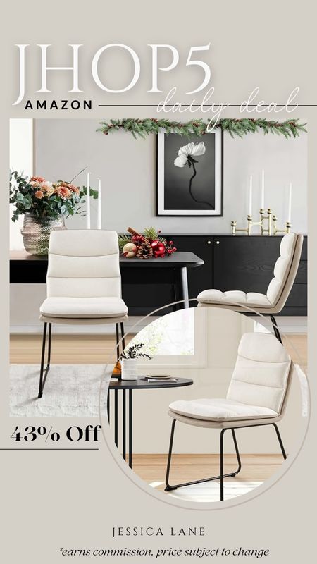 Amazon daily deal, save 43% on this set of two modern dining chairs. Amazon home, Amazon furniture, dining chairs, dining room furniture

#LTKsalealert #LTKhome #LTKstyletip