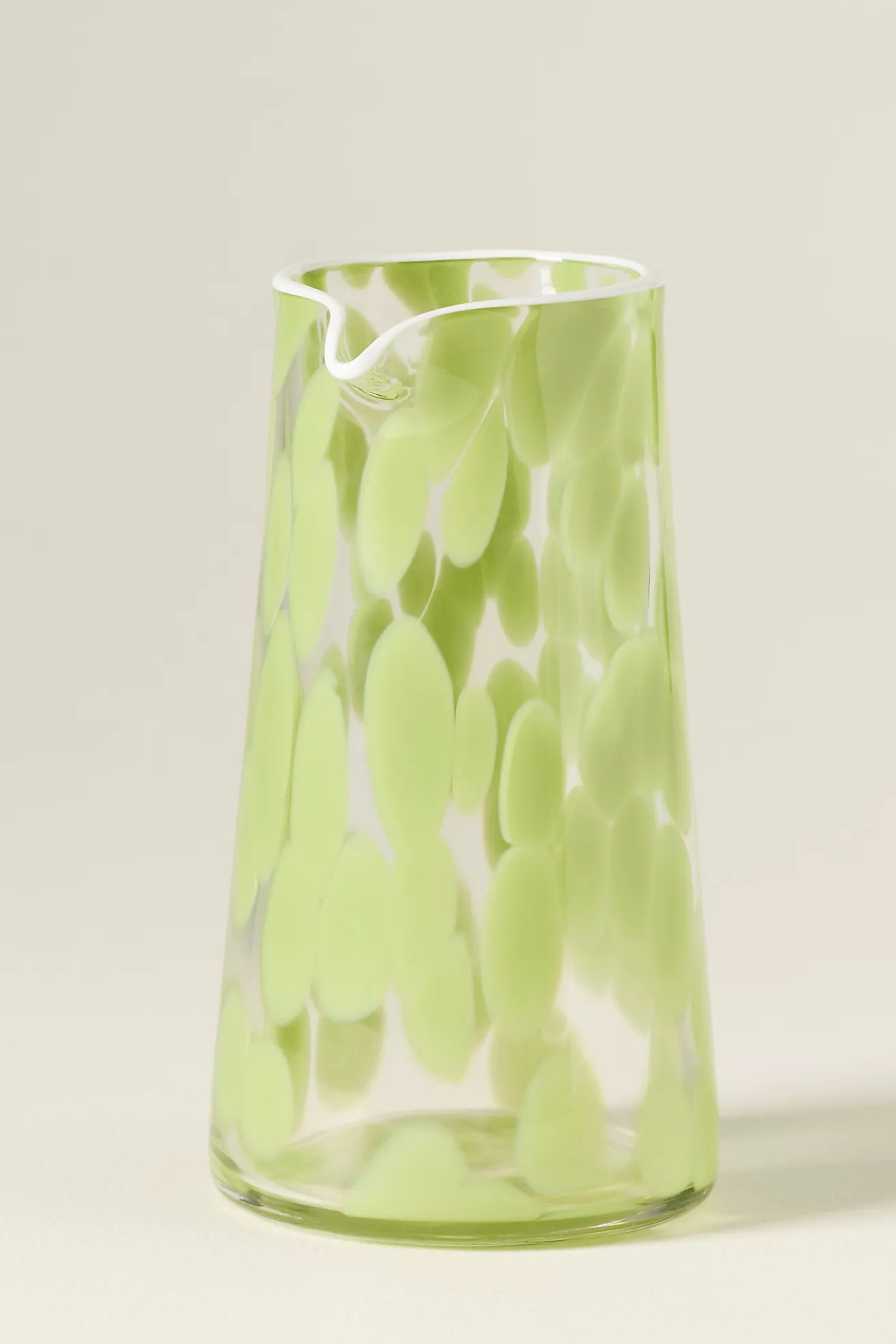 Dapple Dot Hand-Blown Carafe | Anthropologie (US)
