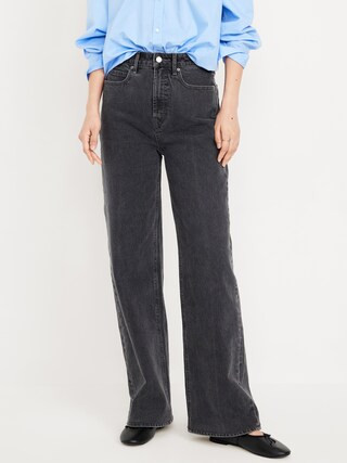 Extra High-Waisted Wide-Leg Jeans | Old Navy (CA)