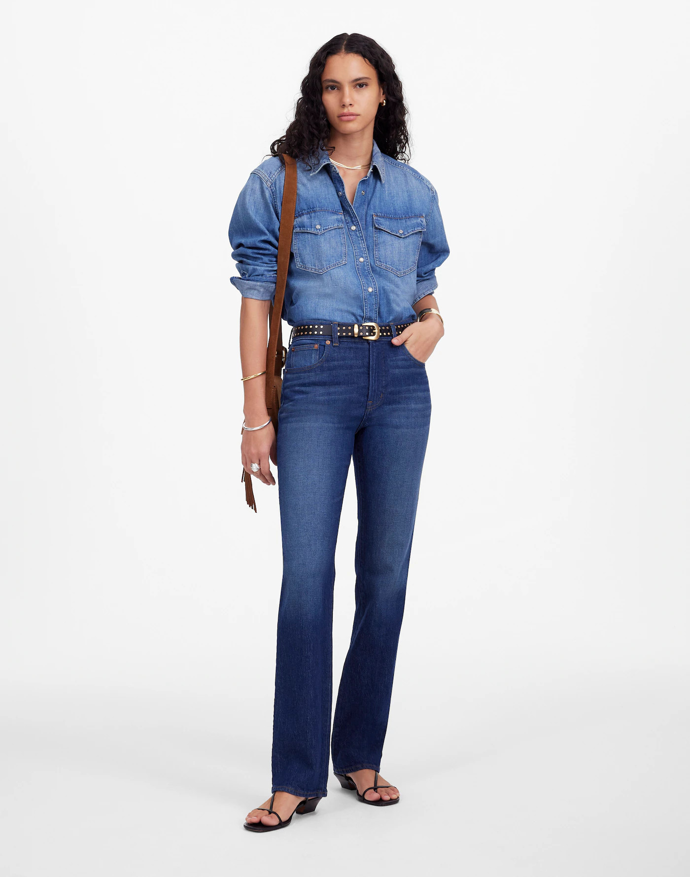 The Longline Straight Jean | Madewell