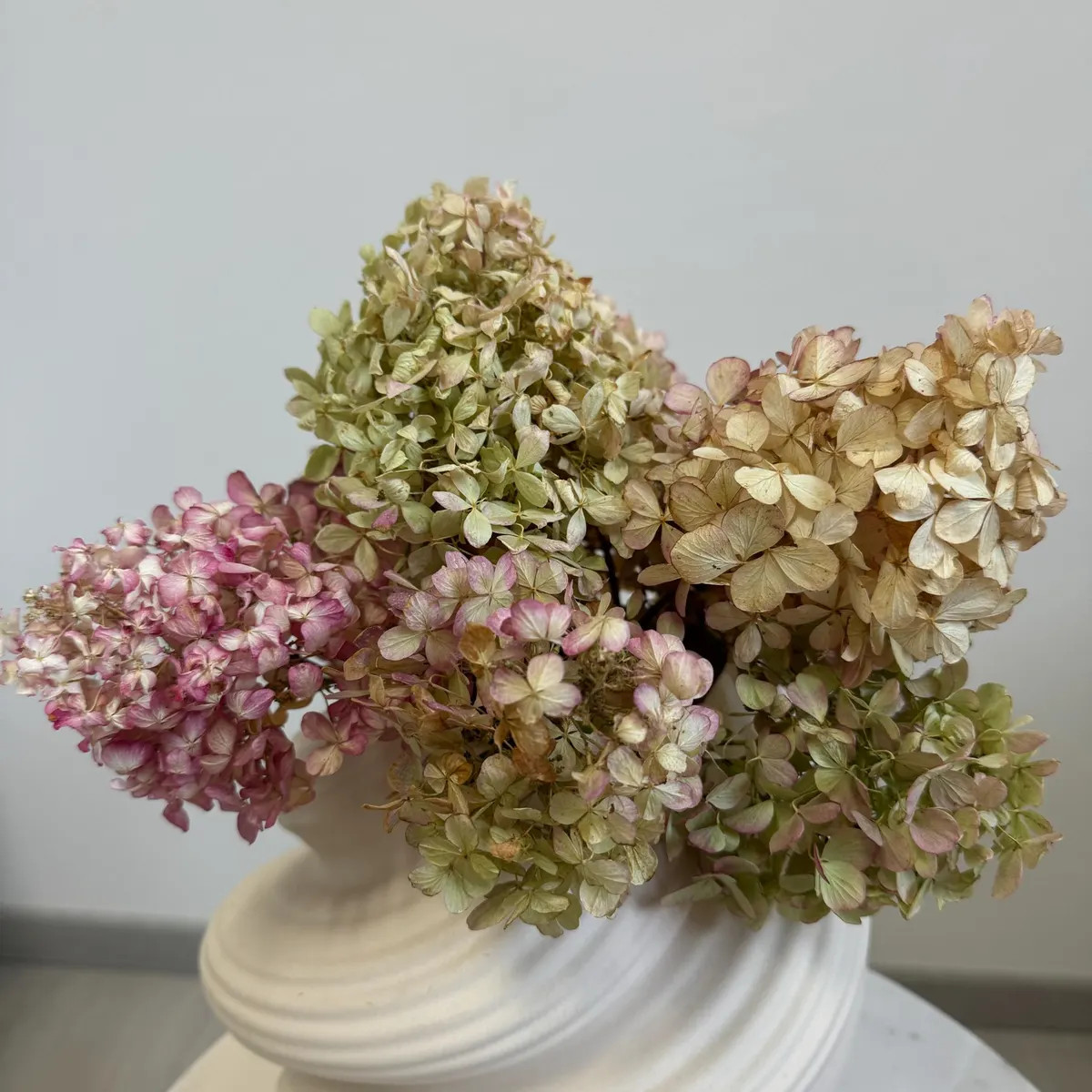 Dried Flower Bouquet: Pink Thistle Rustic Home Decor | Etsy (US)