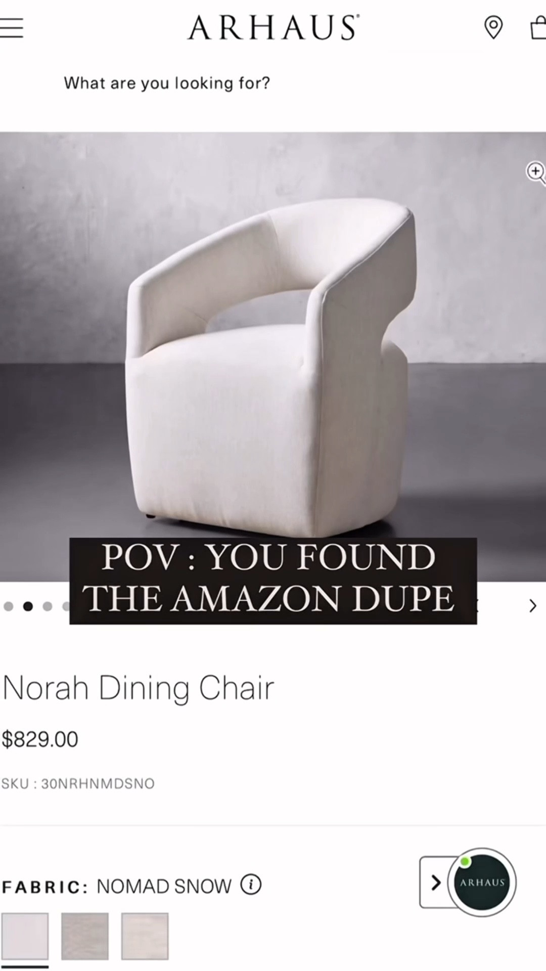Obsessed with these stunning dining room chairs I found on Amazon for a fraction of the cost! ✨ They look just like designer versions but are way more affordable!!🤍 

Dining room decor
Amazon finds
Affordable luxury
Modern home decor

Summerthompsonstyles

#LTKSaleAlert #LTKHome #LTKdayinmylife