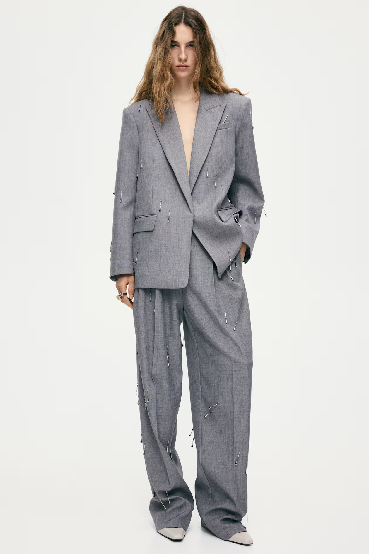 Bead-Embellished Pants | H&M (US + CA)