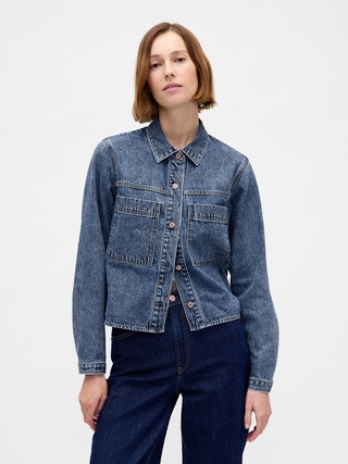 Denim Shirt Jacket | Gap (US)