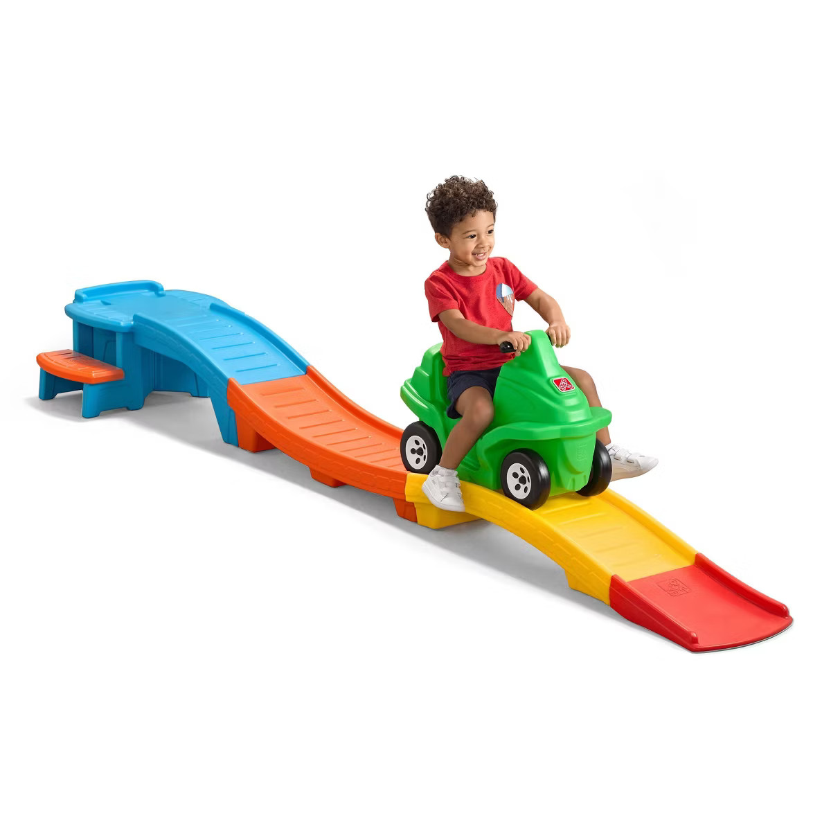 Step2 Racing Green Up & Down Roller Coaster Ride-On: Pedal Push Toy for Ages 2-5 | Target