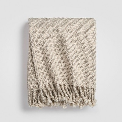 Cloud Knit Throw, Chunky Heavyweight Cotton Knit | Target