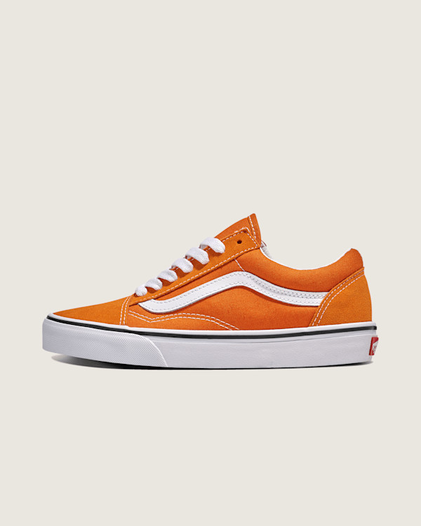 Vans Old Skool Shoes (Marmalade Orange) - 4.5 Boys / 6.0 Women | Vans (US)