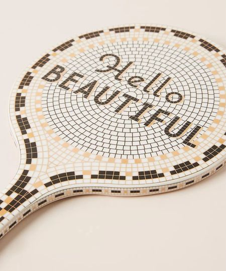 Obsessed with this Hello Beautiful hand mirror I’ll put in my guest bath! 

#LTKHome