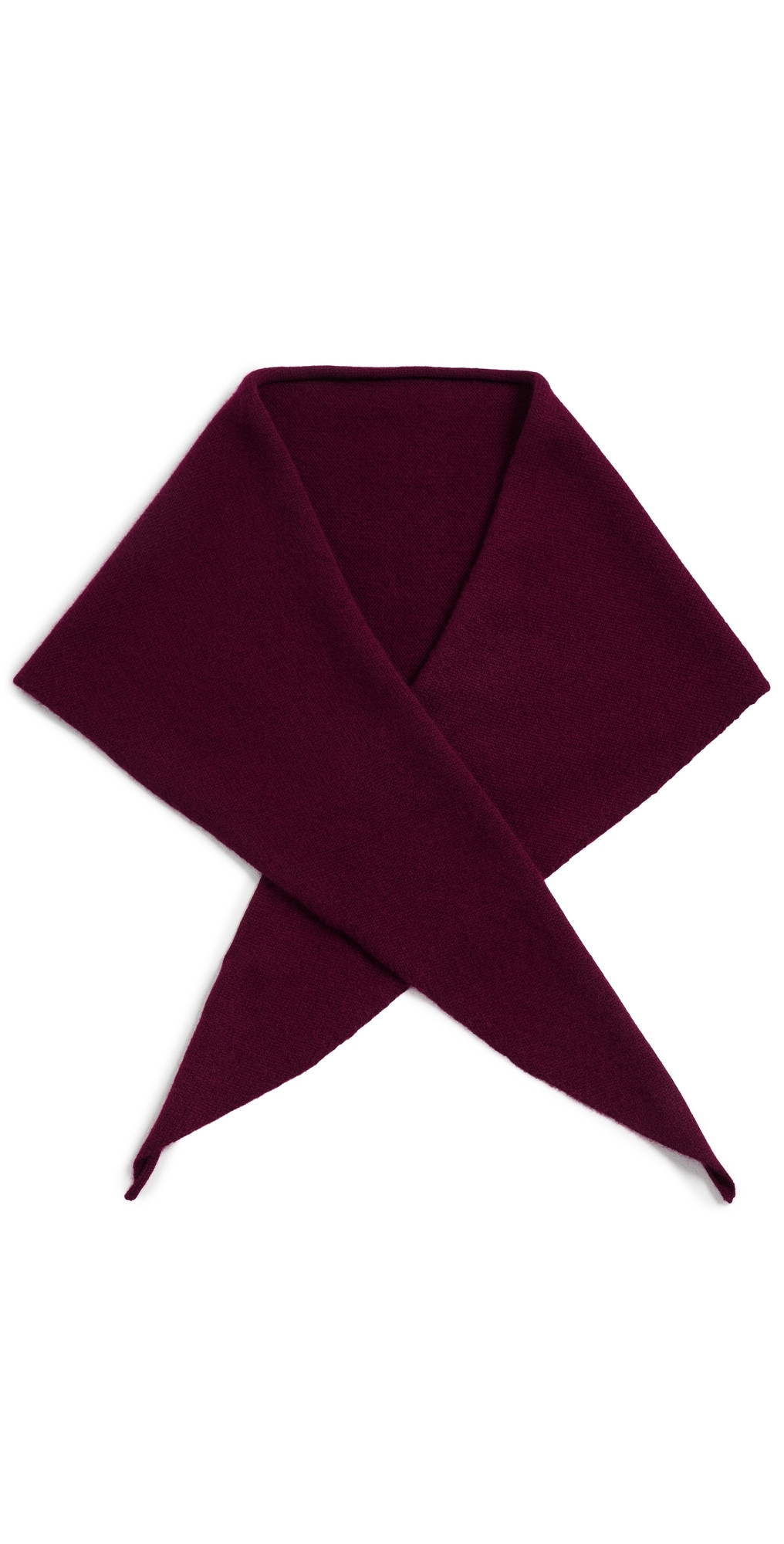 LISA YANG Florianne Cashmere Scarf Deep Plum One Size | Shopbop