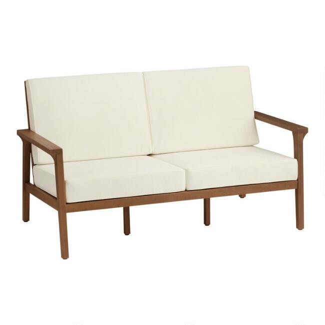 Eucalyptus Taormina 3 Seater Outdoor Bench | World Market