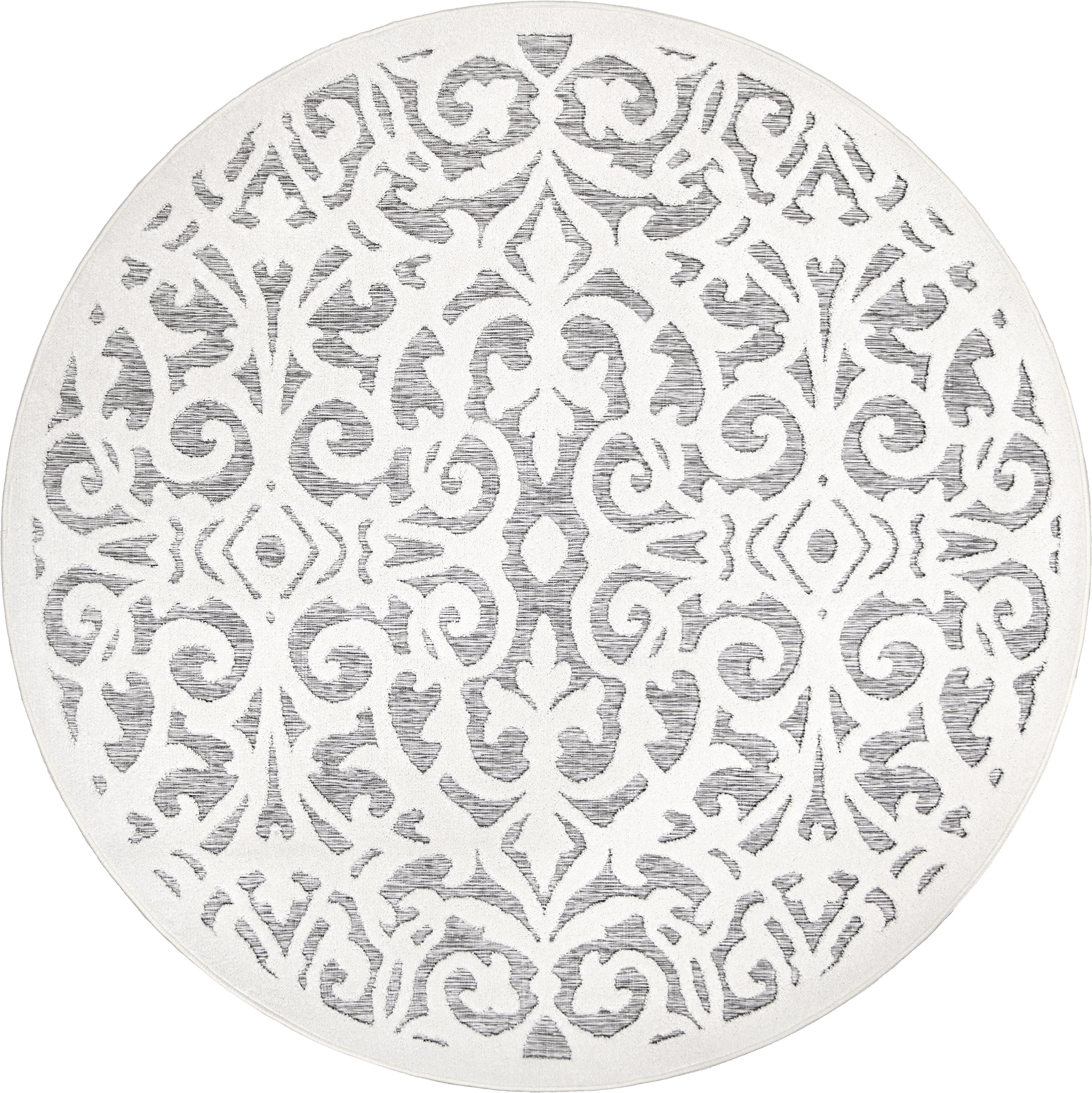 My Texas House Ladybird Area Rug, Natural Gray, 6'5" x 6'5" | Walmart (US)