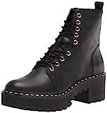 Vince Camuto Women's MECALE Combat Boot, Black, 5 | Amazon (US)