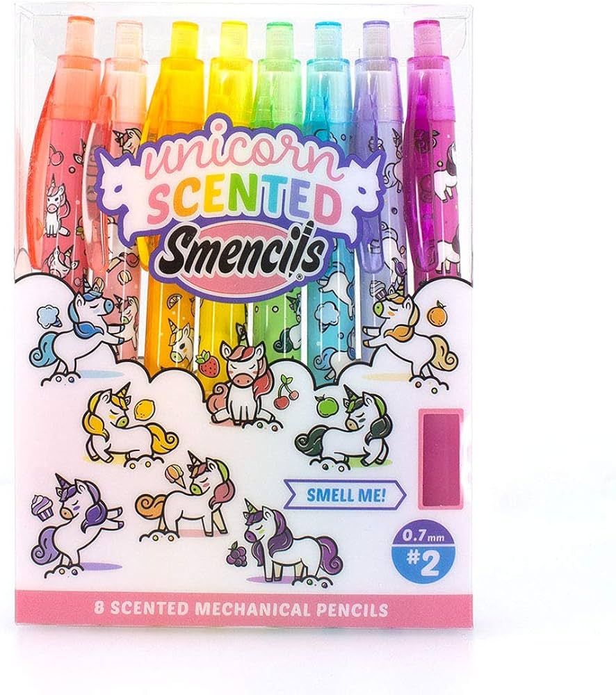 Mechanical Smencils - Scented Mechanical Pencils, 8 Count, Medium Point (0.7mm) (Unicorn) | Amazon (US)