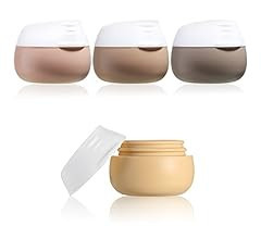 Travel Containers for Toiletries, Gemice Silicone Cream Jars, TSA Approved Travel Size Containers... | Amazon (US)