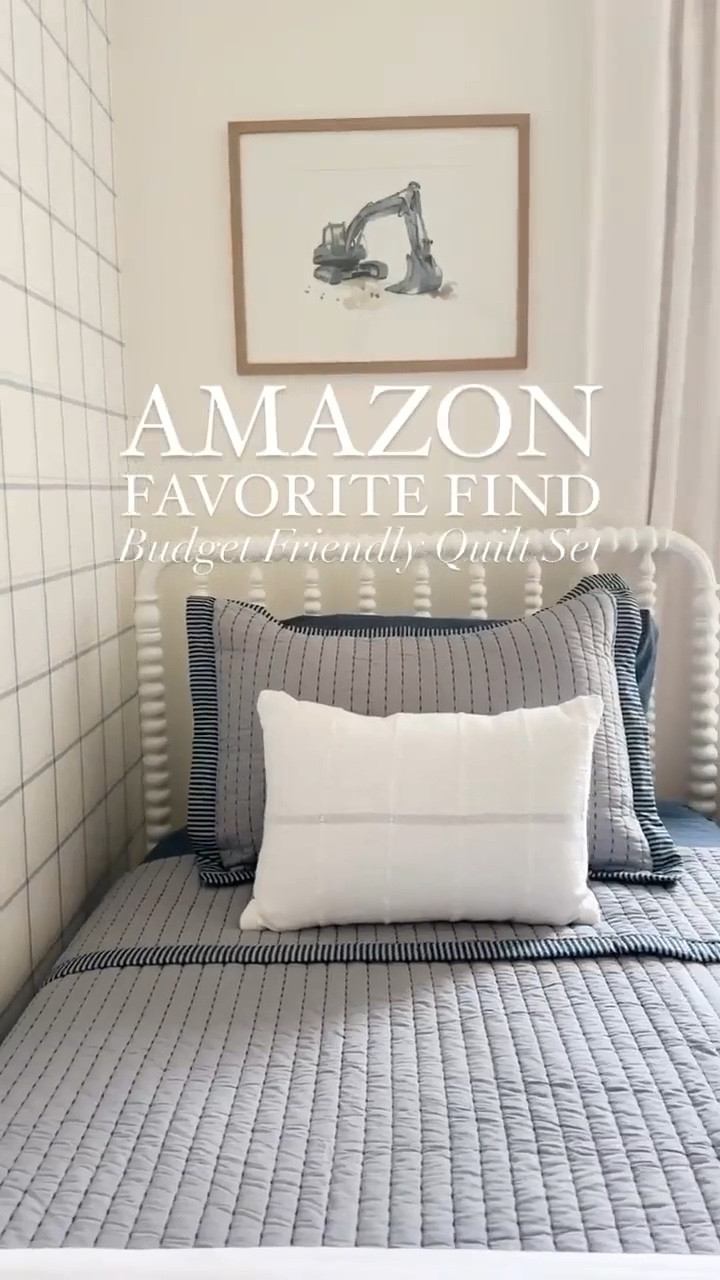 Grab my favorite budget friendly quilt! 

Home decor, boys room, neutral boys room, kids bedding, twin bed

#LTKHome #LTKKids