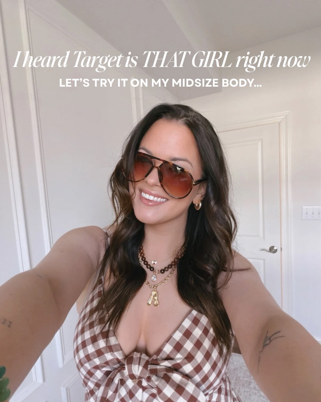 Target finds I’m LOVING right now!! Wear a large or 12 in almost everything. I sized up to an XL in the leopard shorts, the yellow top & the green silk tank! 

#LTKMidsize #LTKSaleAlert #LTKOver40