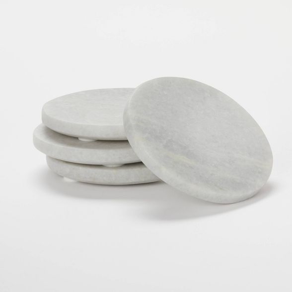 4pk Marble Coasters - Threshold™ designed with Studio McGee | Target