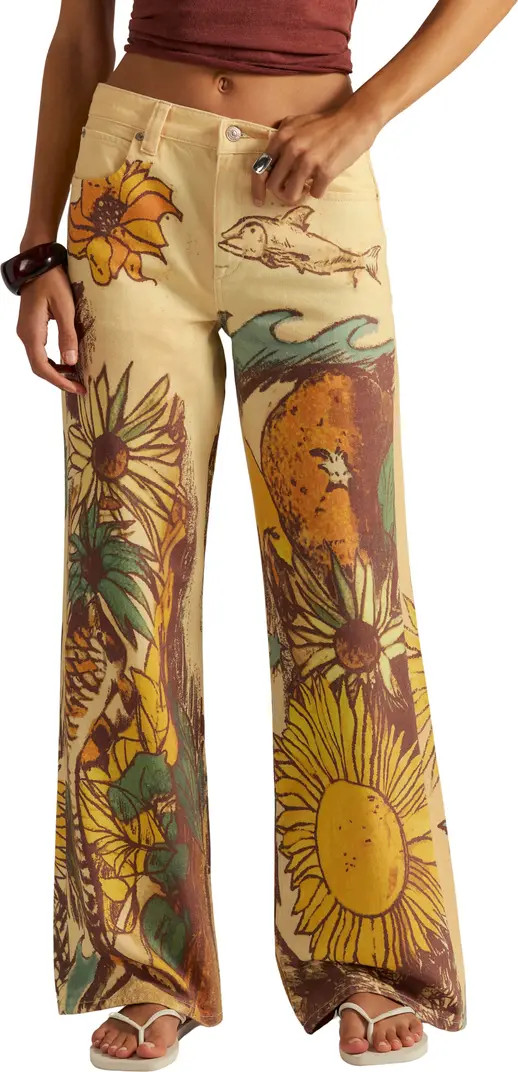 Illusions Slouchy Straight Leg Jeans | Nordstrom