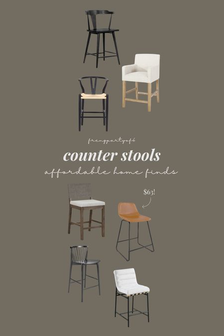 Affordable counter stools, as low as $63!

#LTKsalealert #LTKhome #LTKfindsunder100