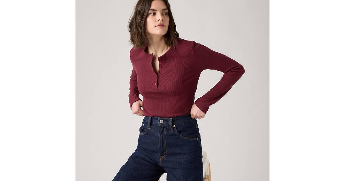 Dana Henley - Purple | Levi's® US | Levi's US