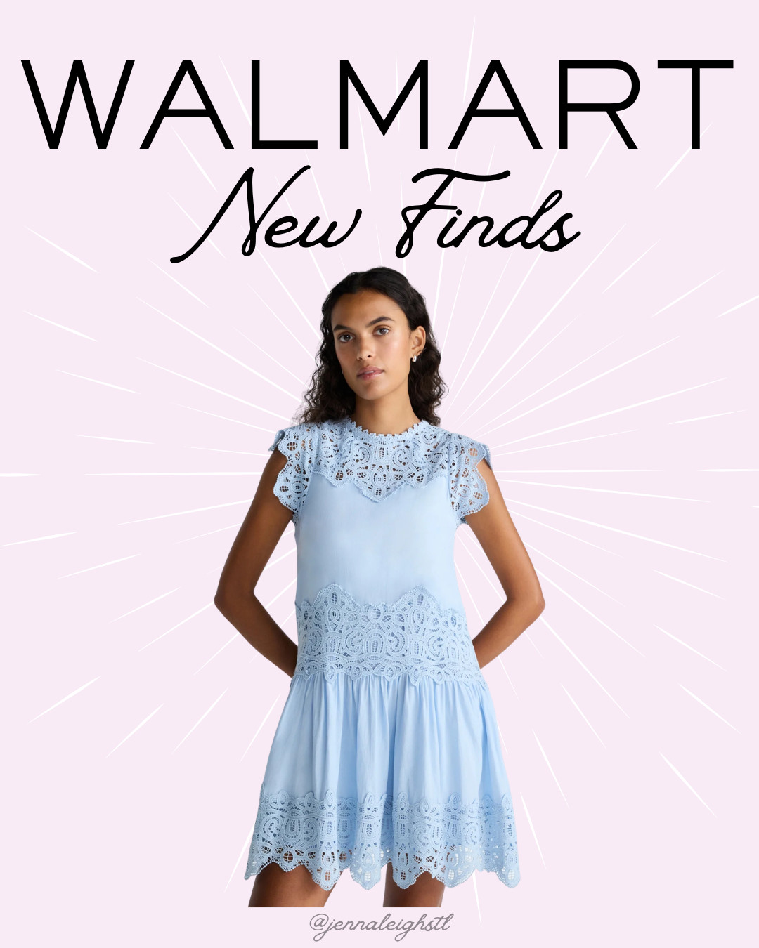 I cannot believe this is from Walmart, the details are so good. This Scoop crochet mini dress looks so high end and is perfect for summer events or vacation. 

 #LTKootd #LTKMidsize #LTKWorkwear