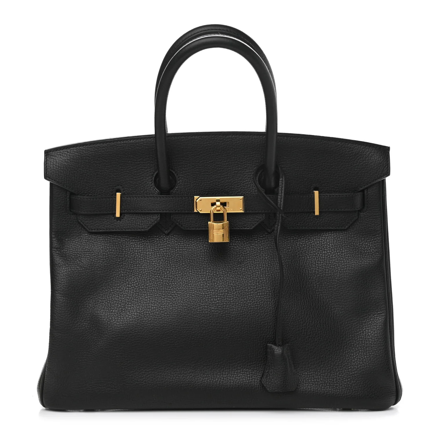 HERMES Taurillon Clemence Birkin 35 Black | FASHIONPHILE | Fashionphile