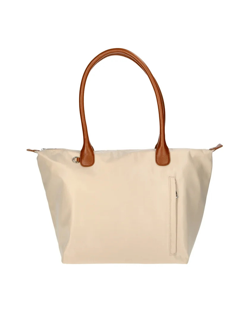 No Boundaries Women's Tote Bag, Khaki | Walmart (US)
