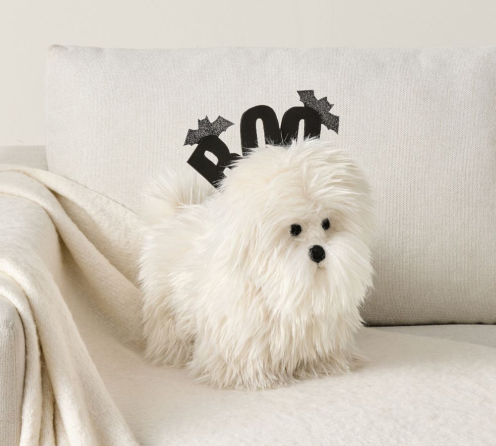 Winnie the Luxe Dog Shaped Pillow | Pottery Barn (US)