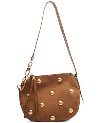 Jamie Medium Suede Crossbody | Macy's