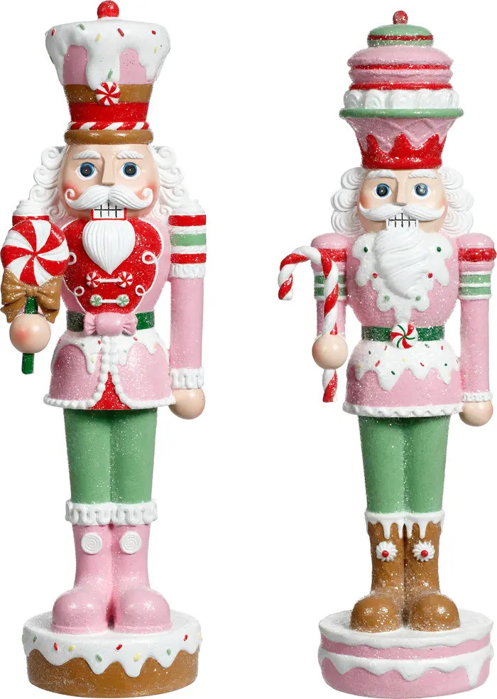 Mark Roberts Peppermint Nutcracker, Set of 2 | Nordstrom | Nordstrom