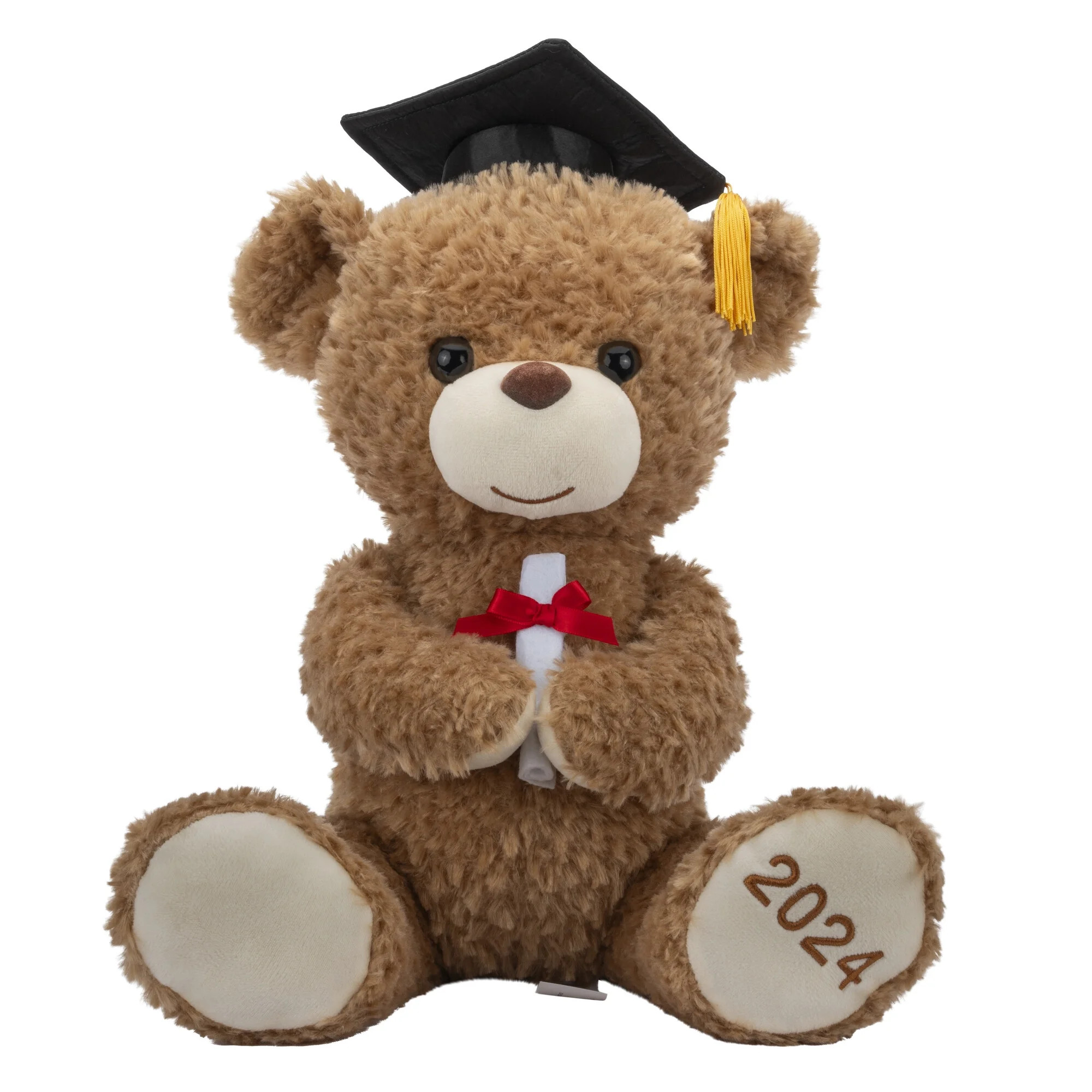 Graduation 2024 - 12 inch Brown Bear Plush with Cap, by Way To Celebrate - Walmart.com | Walmart (US)