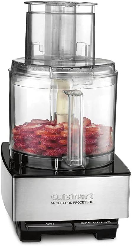 Cuisinart 14 Cup Food Processor, Includes Stainless Steel Standard Slicing Disc (4mm), Medium Shr... | Amazon (US)