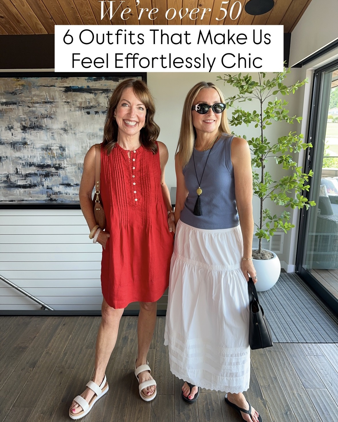 The more we shop @Quince  the more we realize they have the cutest styles for travel or any summer scenario that are so effortless & chic!! We also absolutely love their linen pieces! 

Julie loved the linen shorts so much she got them in another color, and I had  to have Julie’s linen skirt in gingham. Quince also has super cute shoes and accessories- all for such affordable prices! Which look is your favorite?
#quincepartner #liketkit 

Quince, linen dress, linen shorts, linen skirt, denim shirt, linen vest, white midi skirt, tank top

#LTKgrwm #LTKOver40 #LTKTravel #LTKootd