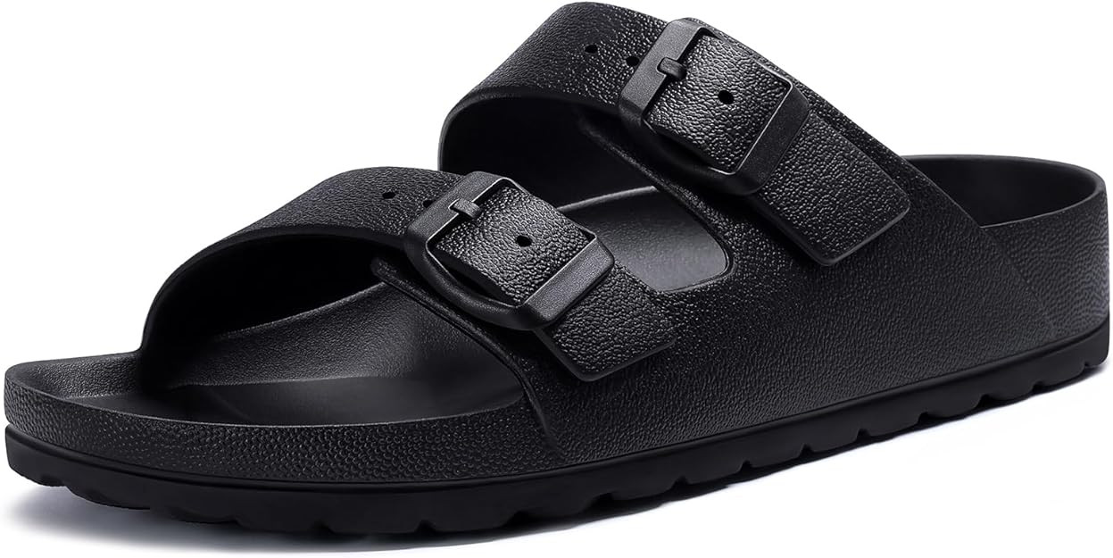 KIDMI Women's Comfortable EVA Sandals with Medium Arch Support, Adjustable Buckle Summer Beach Sl... | Amazon (US)
