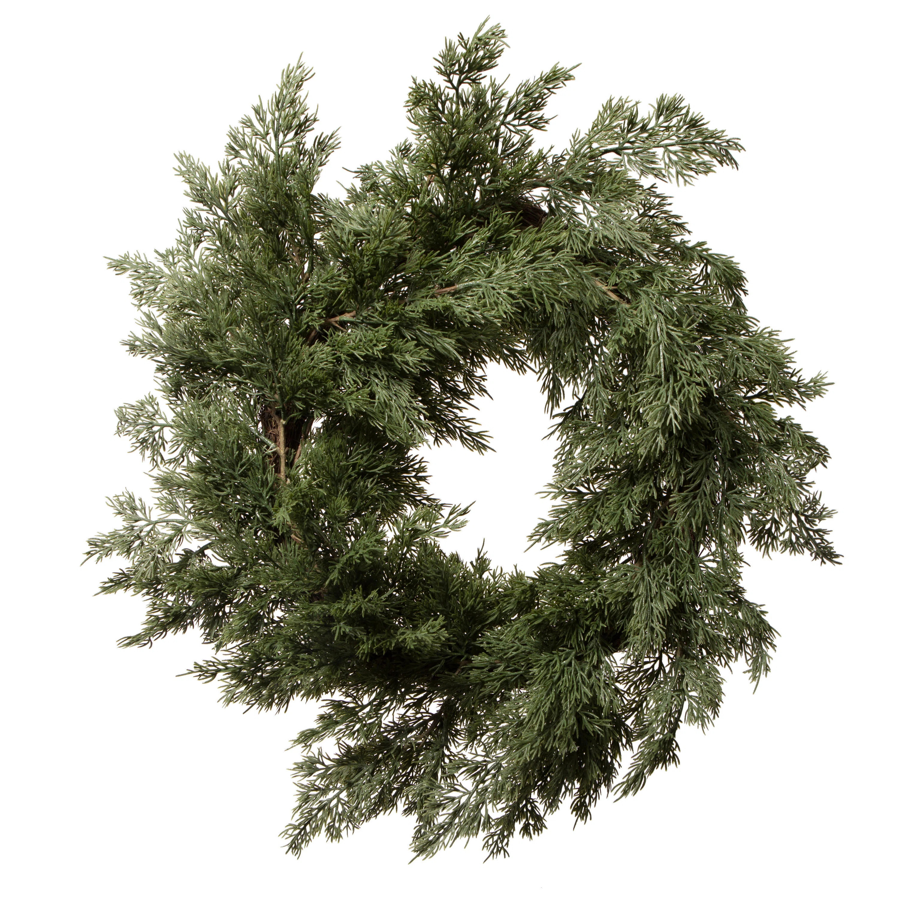 Faux Cypress 24'' Wreath | Wayfair North America