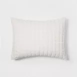 Channel Stitch Velvet Sham - Threshold™ | Target