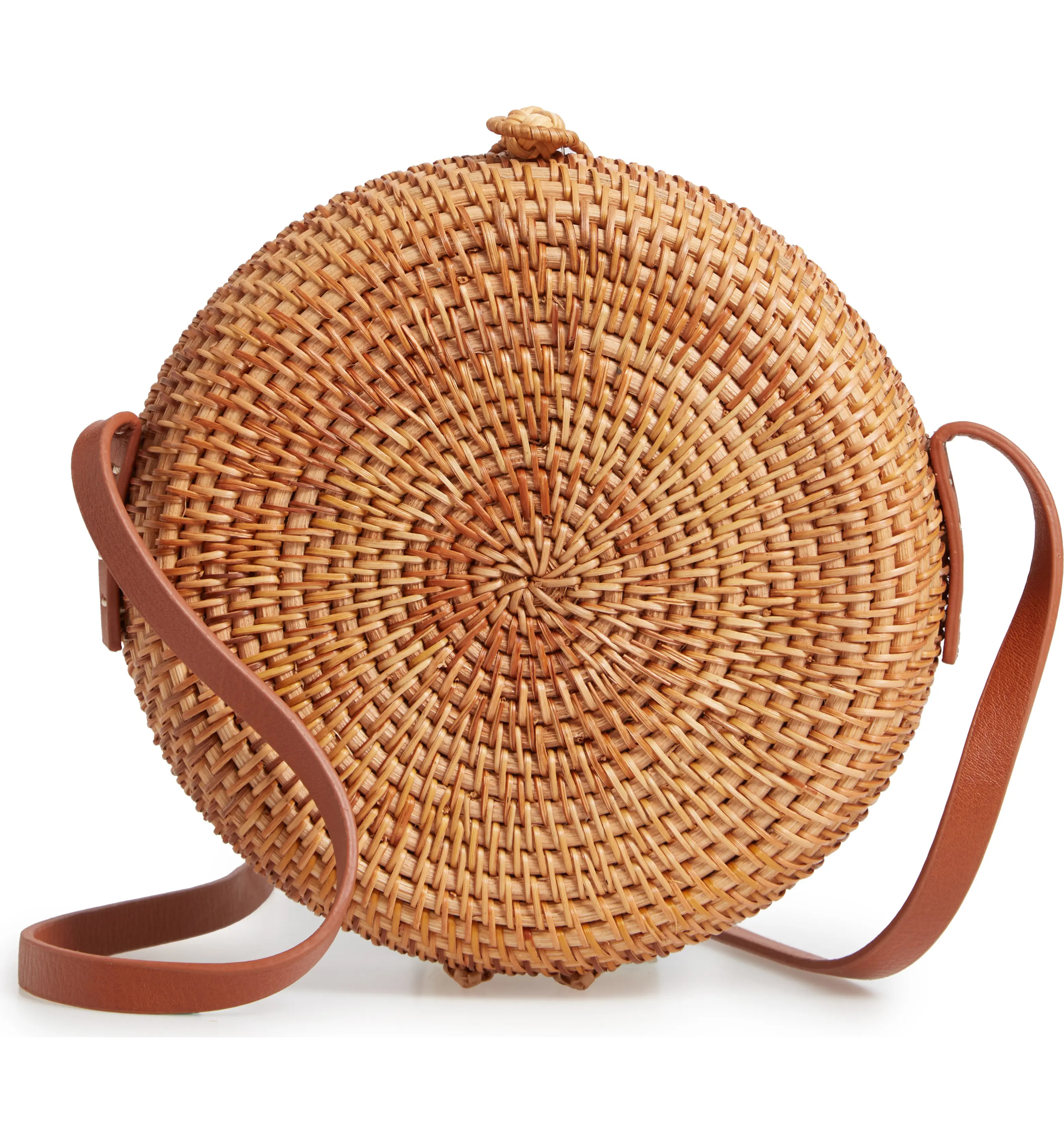 Straw Canteen Crossbody Bag | Nordstrom