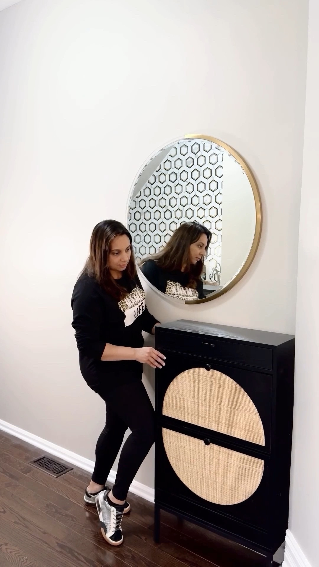 The viral shoe storage cabinet ! I got two and combined them for extra storage!! Obsessed with how great it looks @wayfair #onlyatwayfair #wayfairfinds 

#LTKSaleAlert #LTKFindsUnder100 #LTKHome