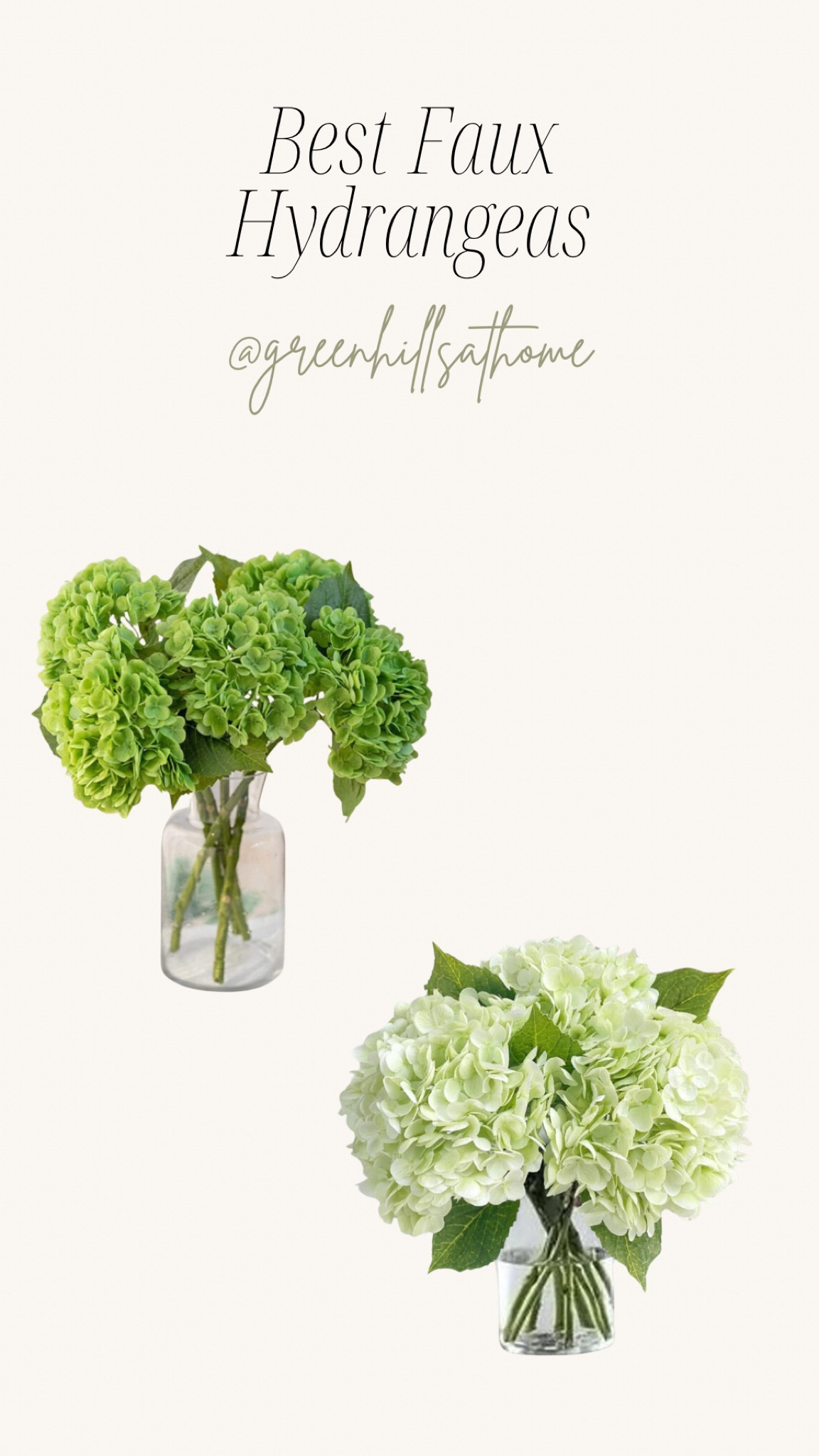 Best Spring Faux Hydrandgeas

#LTKSeasonal #LTKhome