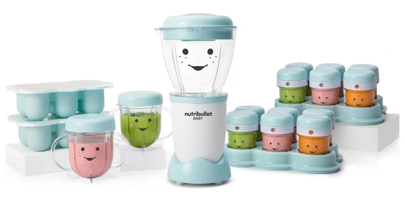 NutriBullet Baby Bullet 38 Piece set Complete Food Blender Processor System Babybullet - Walmart.... | Walmart (US)