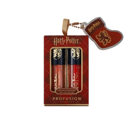 Profusion Cosmetics Harry Potter Holiday Gryffindor 2PC Lip Oil Set | Walmart (US)