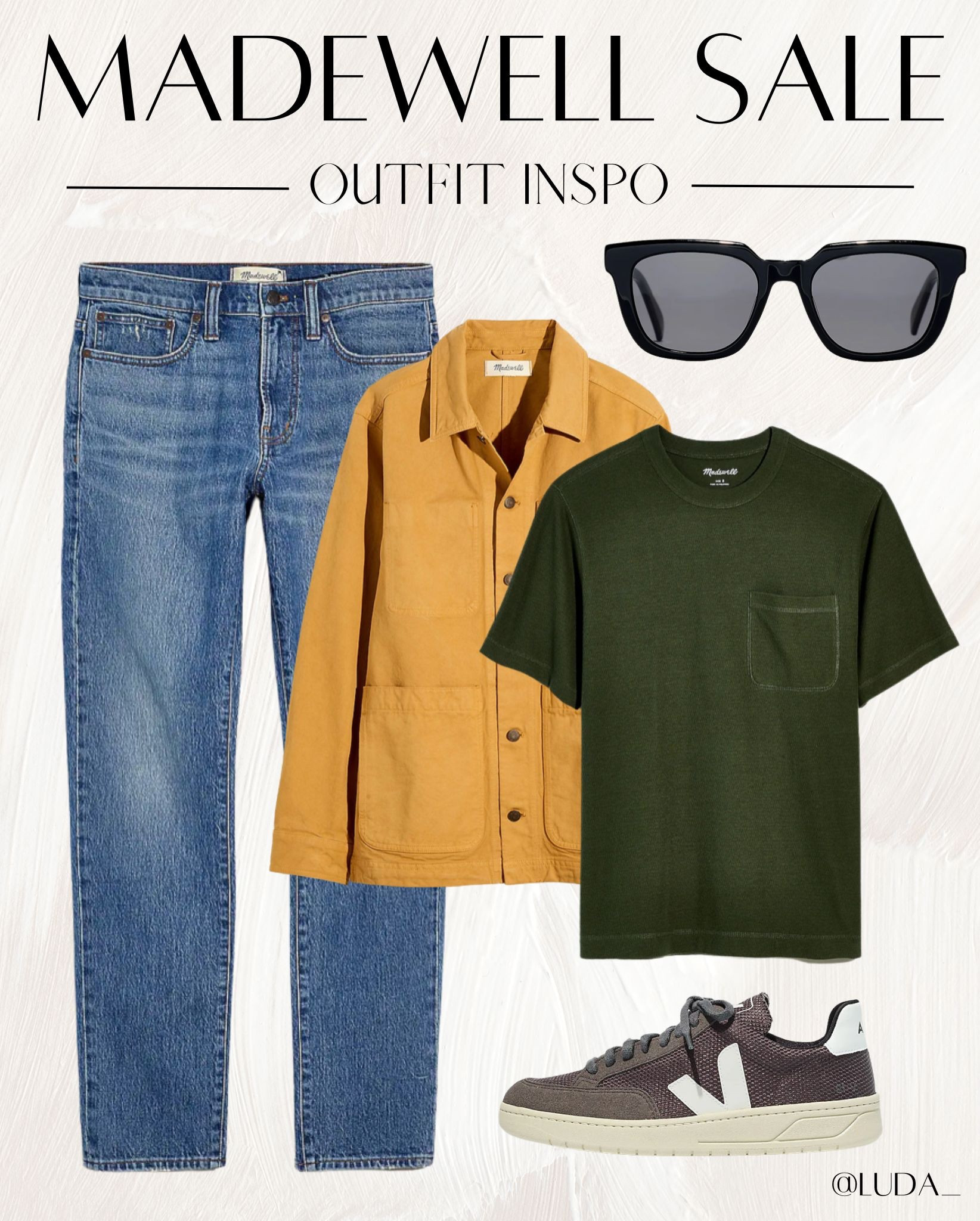 Madewell Sale 
Outfit inspiration 

#LTKFind
#LTKshoecrush
#Falloutfit
#memsoutfit
#outfitinspo
#businesscasualoutfit
#workwear

#LTKmens #LTKstyletip #LTKsalealert