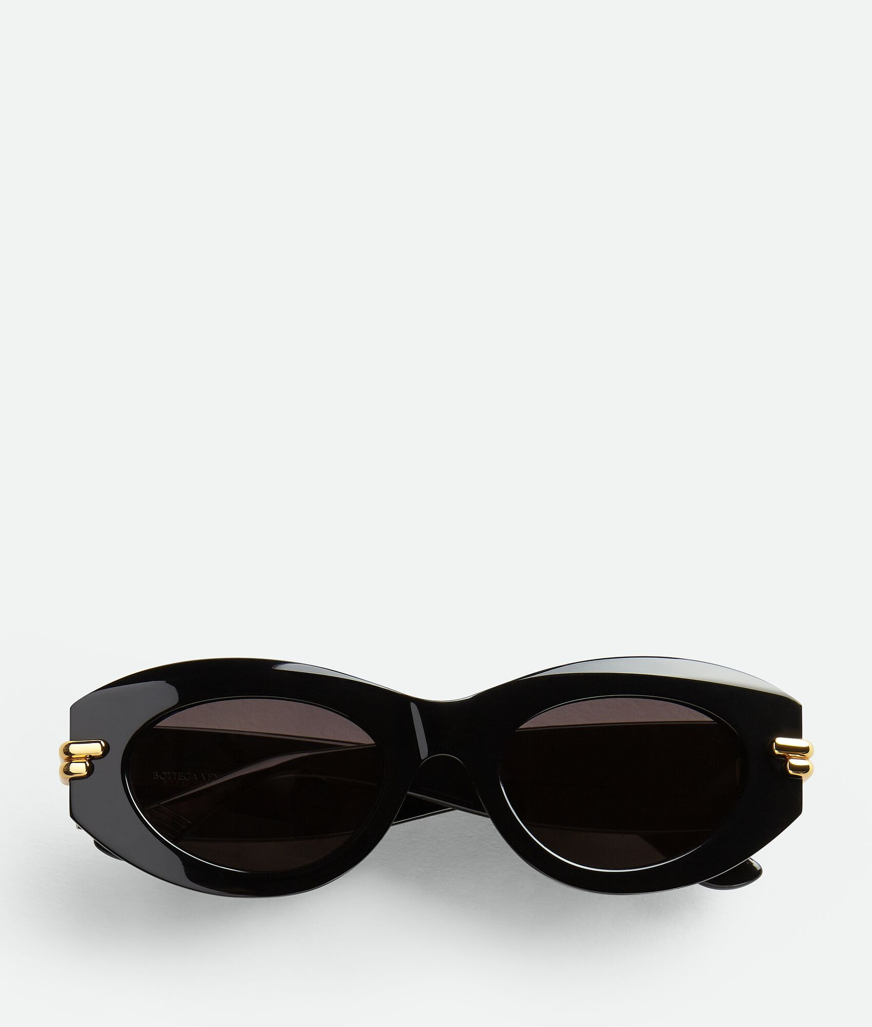 Mitre Oval Sunglasses | Bottega Veneta