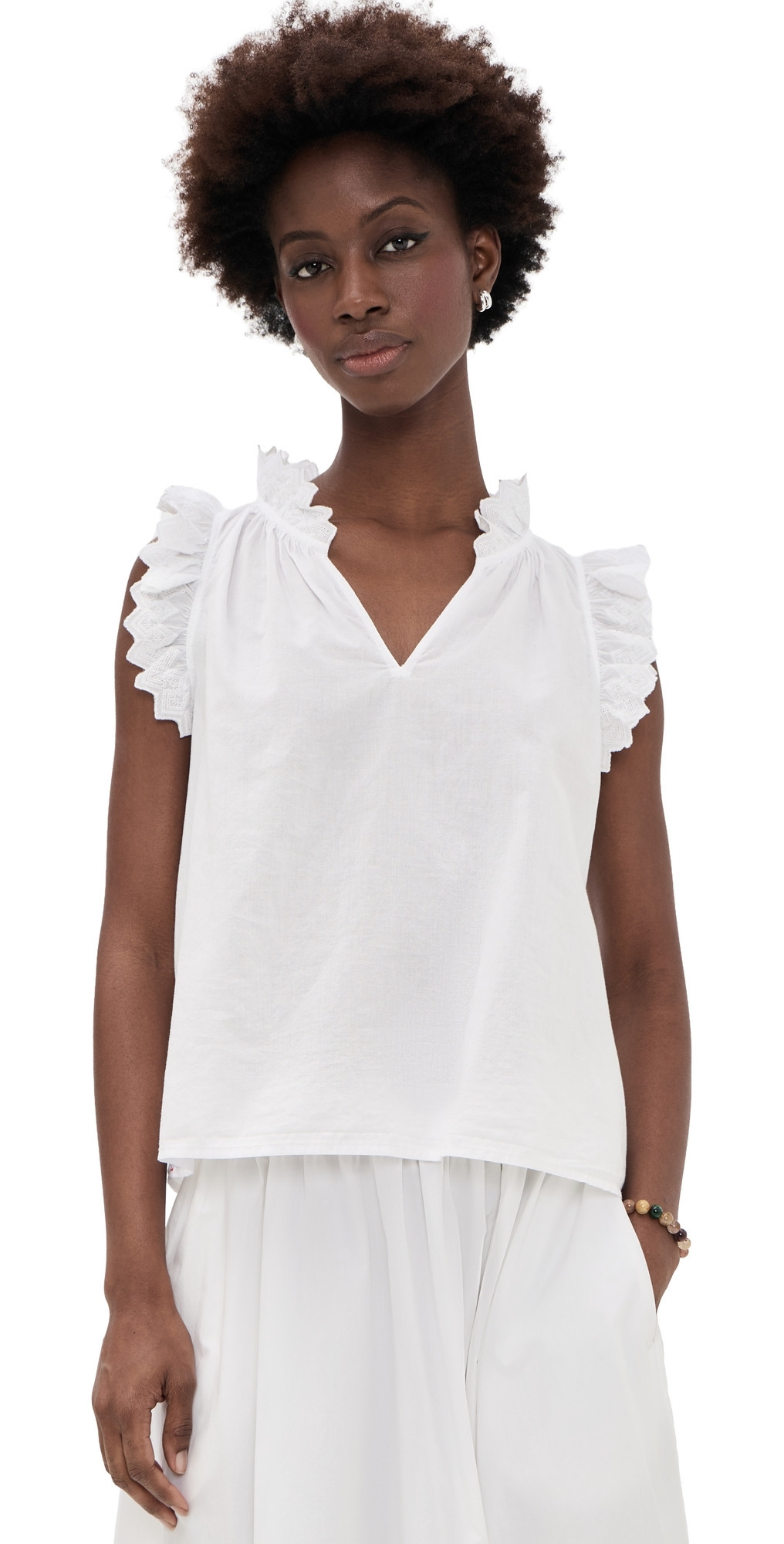 XIRENA Bexie Top White M | Shopbop