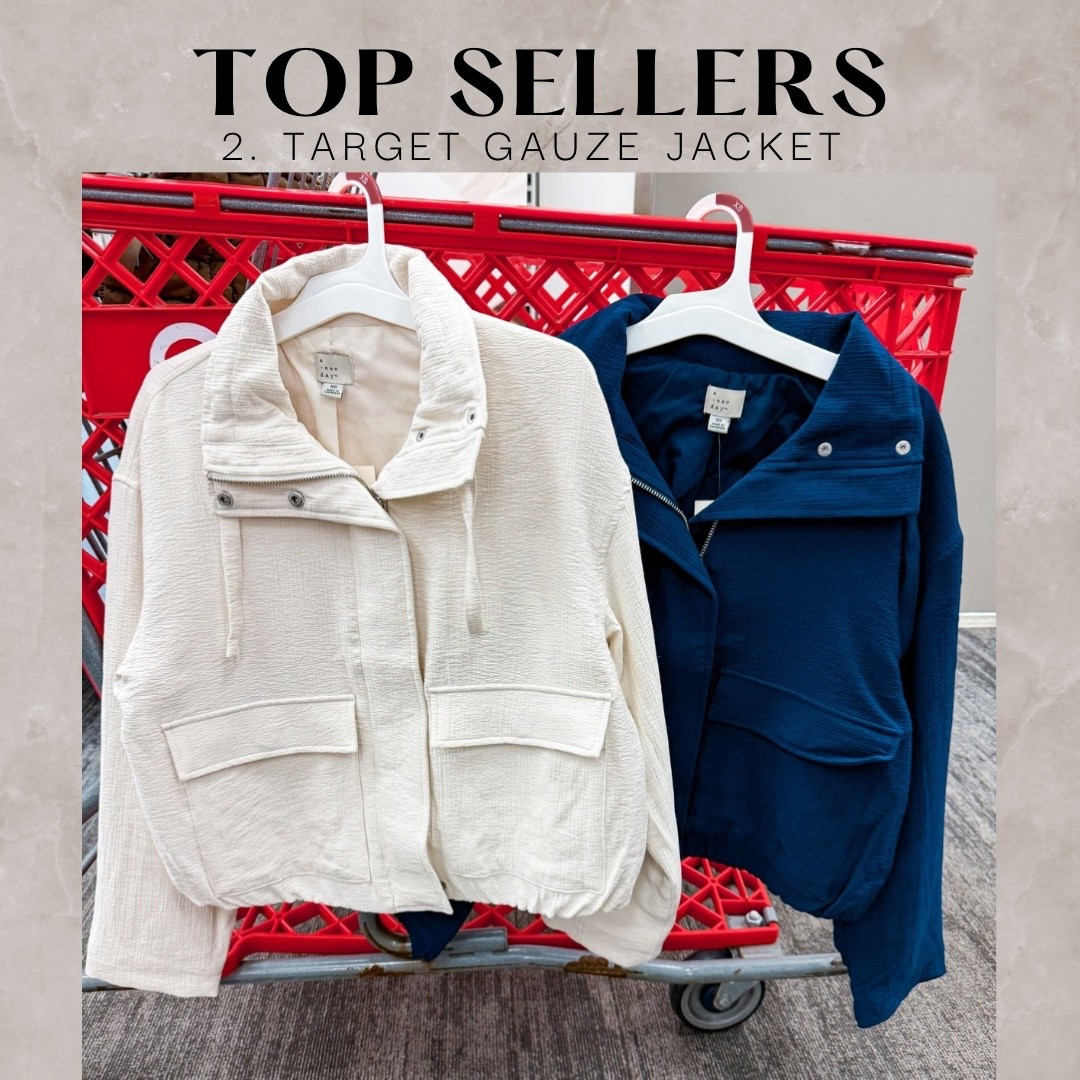 Weekly best seller 
Target gauzy jacket 

#LTKgrwm #LTKSaleAlert #LTKootd