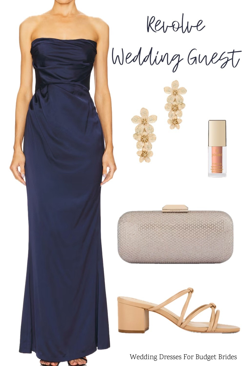 Navy long evening gown and accessories at Revolve. All on sale today!

Special occasion dress, prom dress, wedding guest dress, formal dress, blue full length dress.

#LTKWedding #LTKSaleAlert #LTKSeasonal