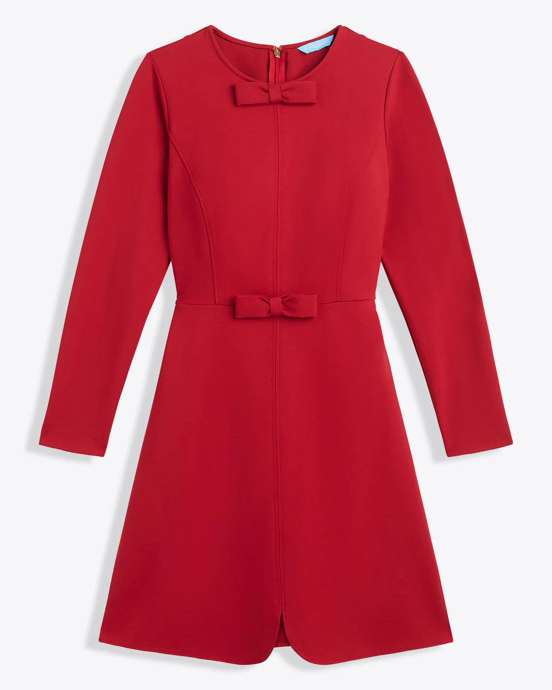 Long-Sleeve Sadie Shift Dress in Ponte | Draper James (US)