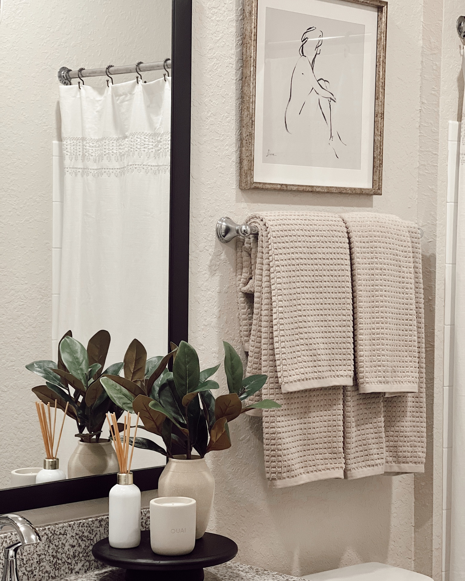 Bathroom ideas, bathroom decor, organic modern home, bathroom towels, wall art, budget decor, apartment bathroom

#LTKsalealert #LTKxPrimeDay #LTKunder100