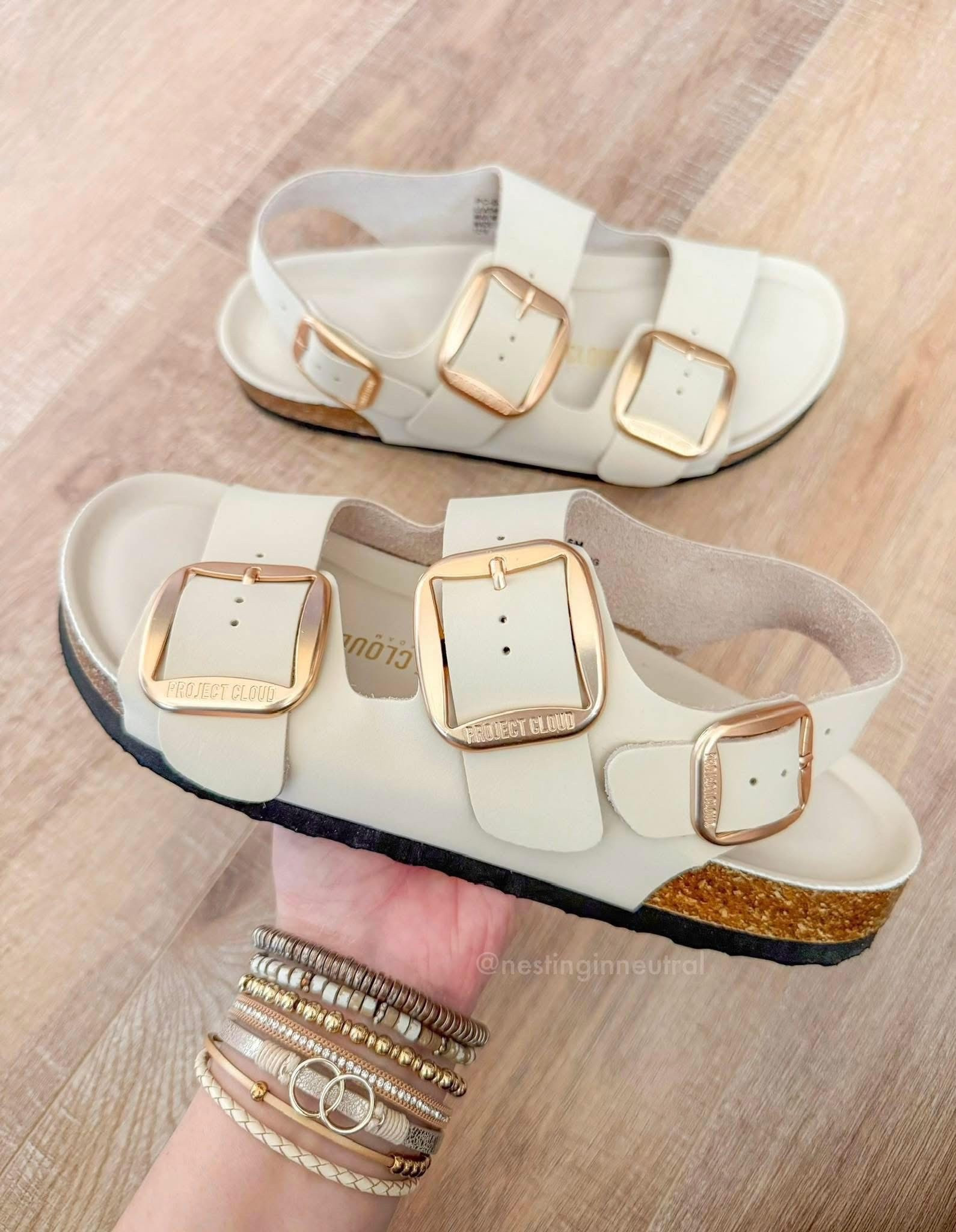 Thought they were Birks 👀 nope… Amazon! I am SO IMPRESSED! The comfort + quality are next level 🙌🏼 Tons of gorgeous colors! 

Sandals, buckle, summer, style 

#LTKU #LTKSaleAlert #LTKTravel
